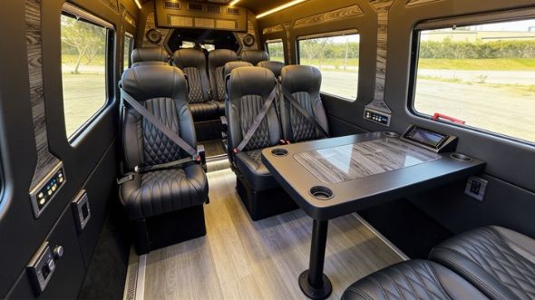 12 passenger sprinter van interior macon