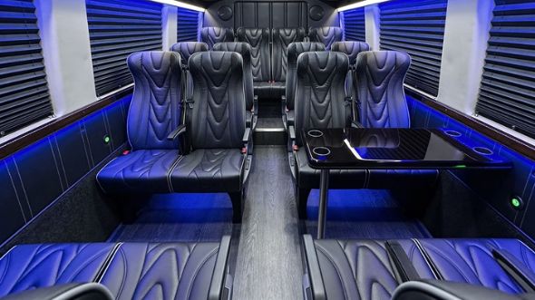 20 passenger sprinter van interior macon