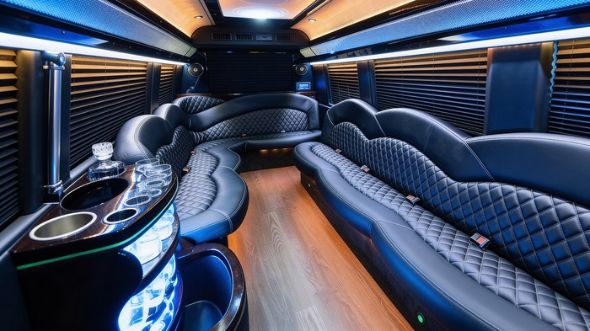 macon sprinter limousine interior