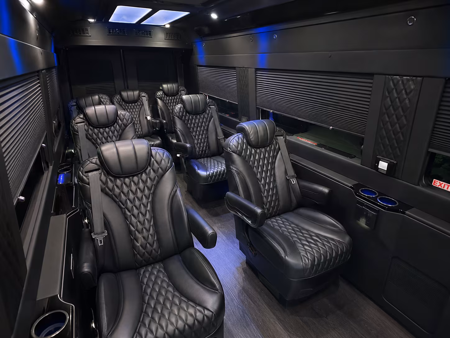 macon 10 passenger sprinter van interior