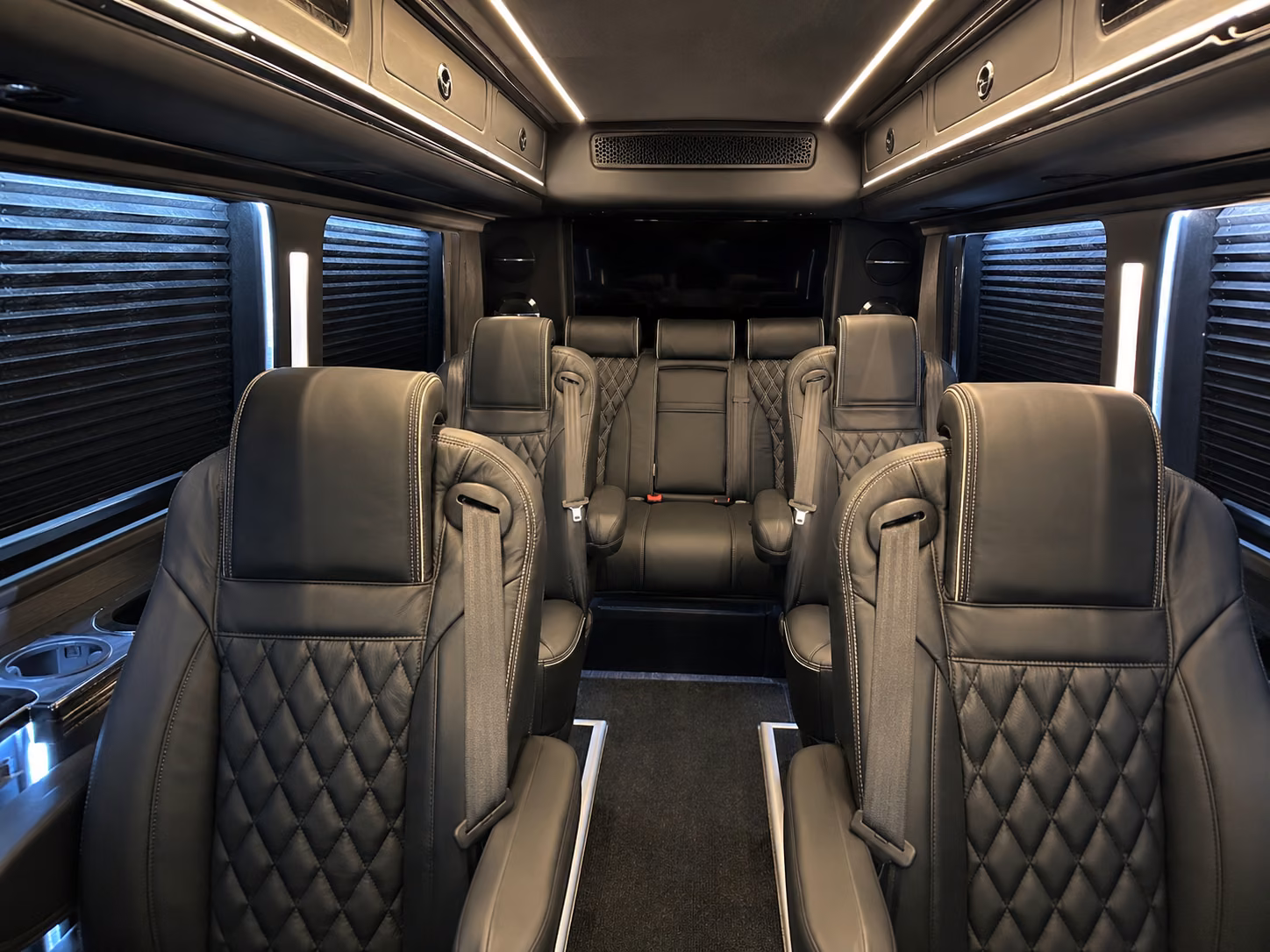 macon 20 passenger sprinter van interior