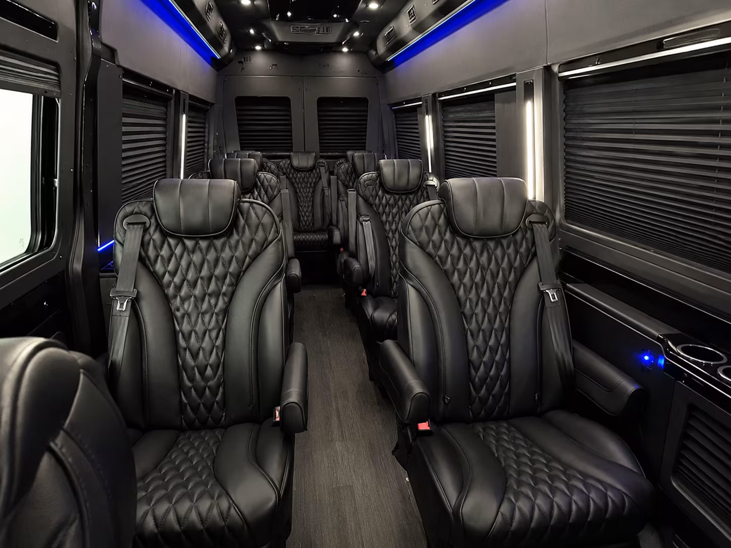 macon 8 passenger sprinter van interior
