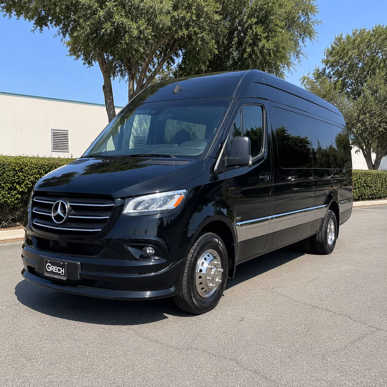 shift change sprinter van transportation for any hour operations in macon