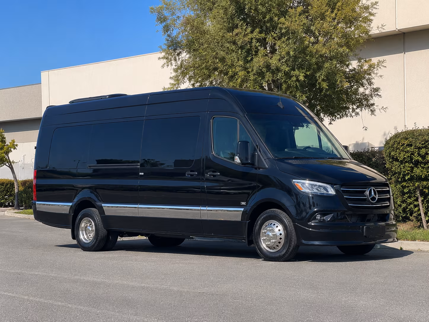 sprinter van service for bands performers groups and vip groups traveling through macon