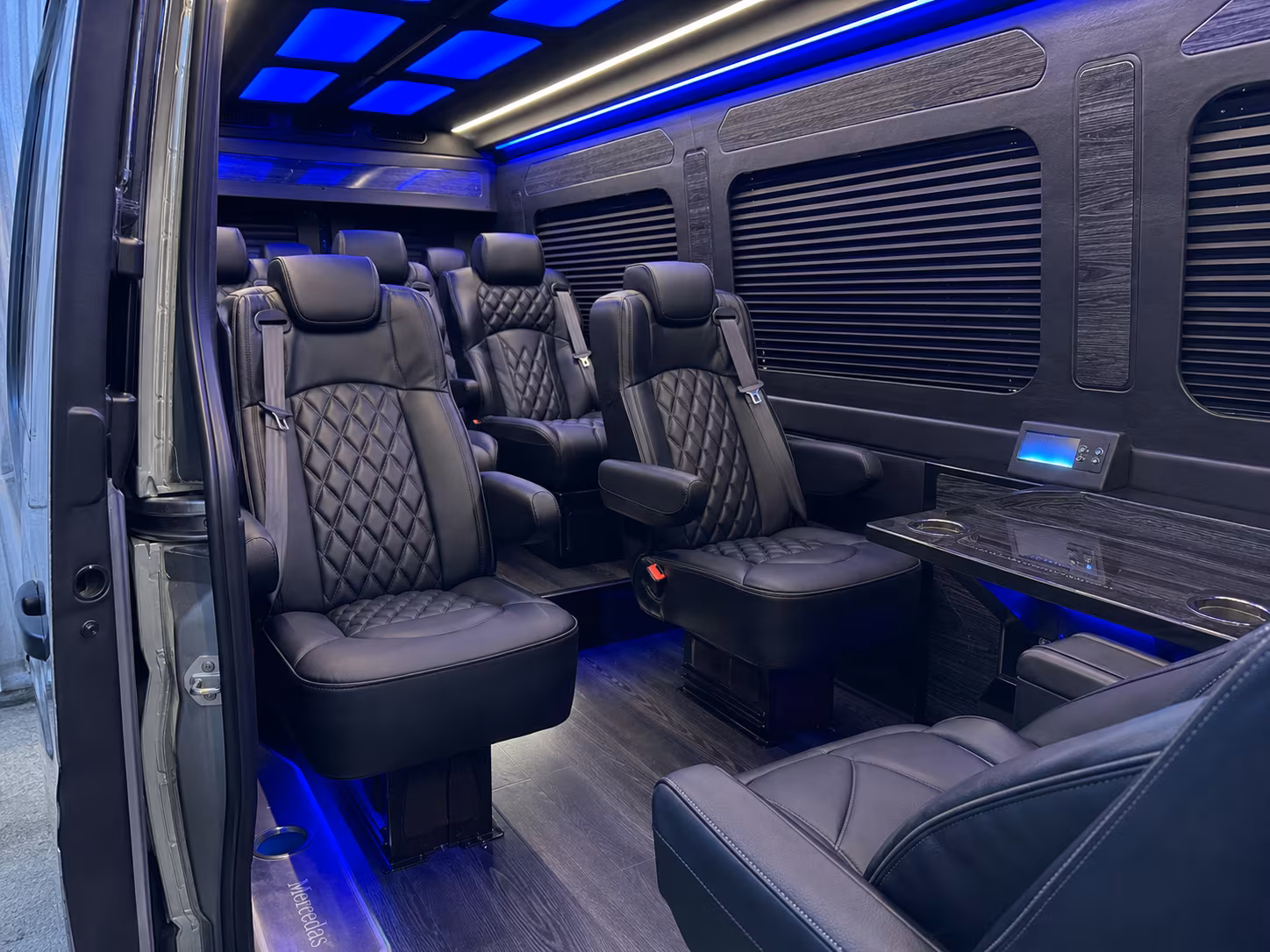 sprinter van transportation for groups and events across macon