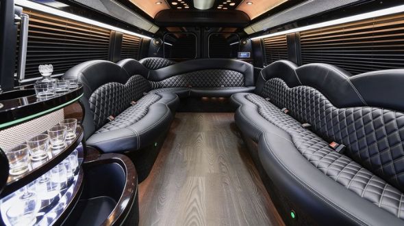 sprinter limousine inside macon